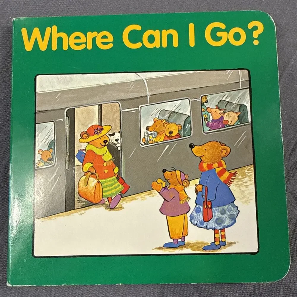 Where Can I Go? (1997, Children's Board Book) Pamela Cote/Pamela Zagarenski